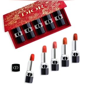 🥳HP🥳 DIOR ROUGE Lipstick Lunar Holiday Set ☆Limited Edition☆